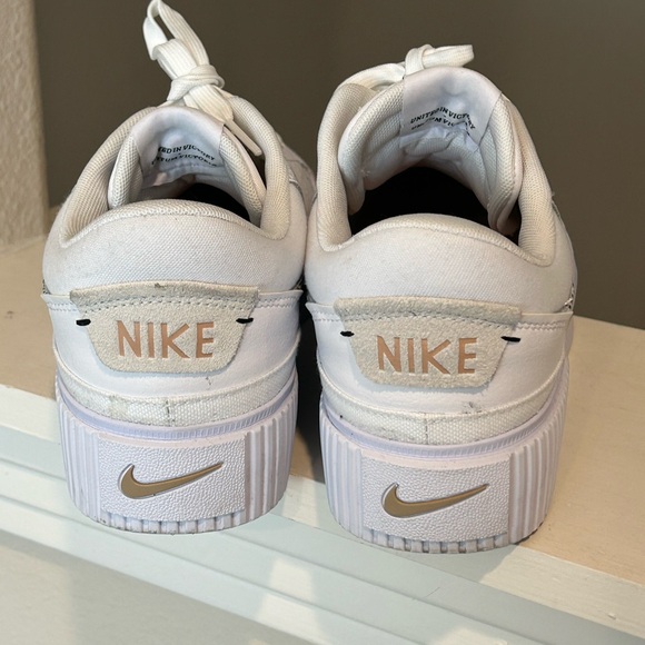 Nike Court Legacy Lift "White/Hemp" Women’s Size 11- FD0558-100 - Picture 7 of 9